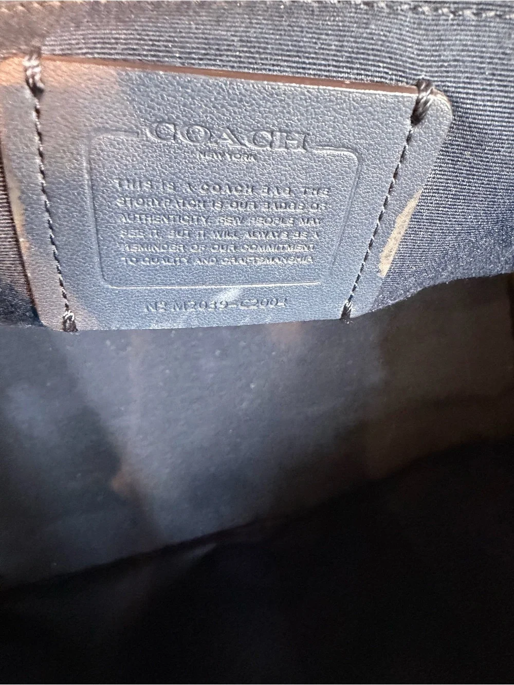 Coach Dempsey Carryall with Patch in Teal
